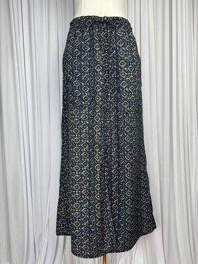 Ralph Lauren Women’s Draw-String Maxi Skirt  Size Small